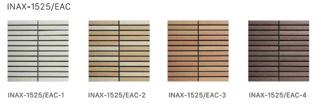 Bảng màu gạch INAX-1525/EAC